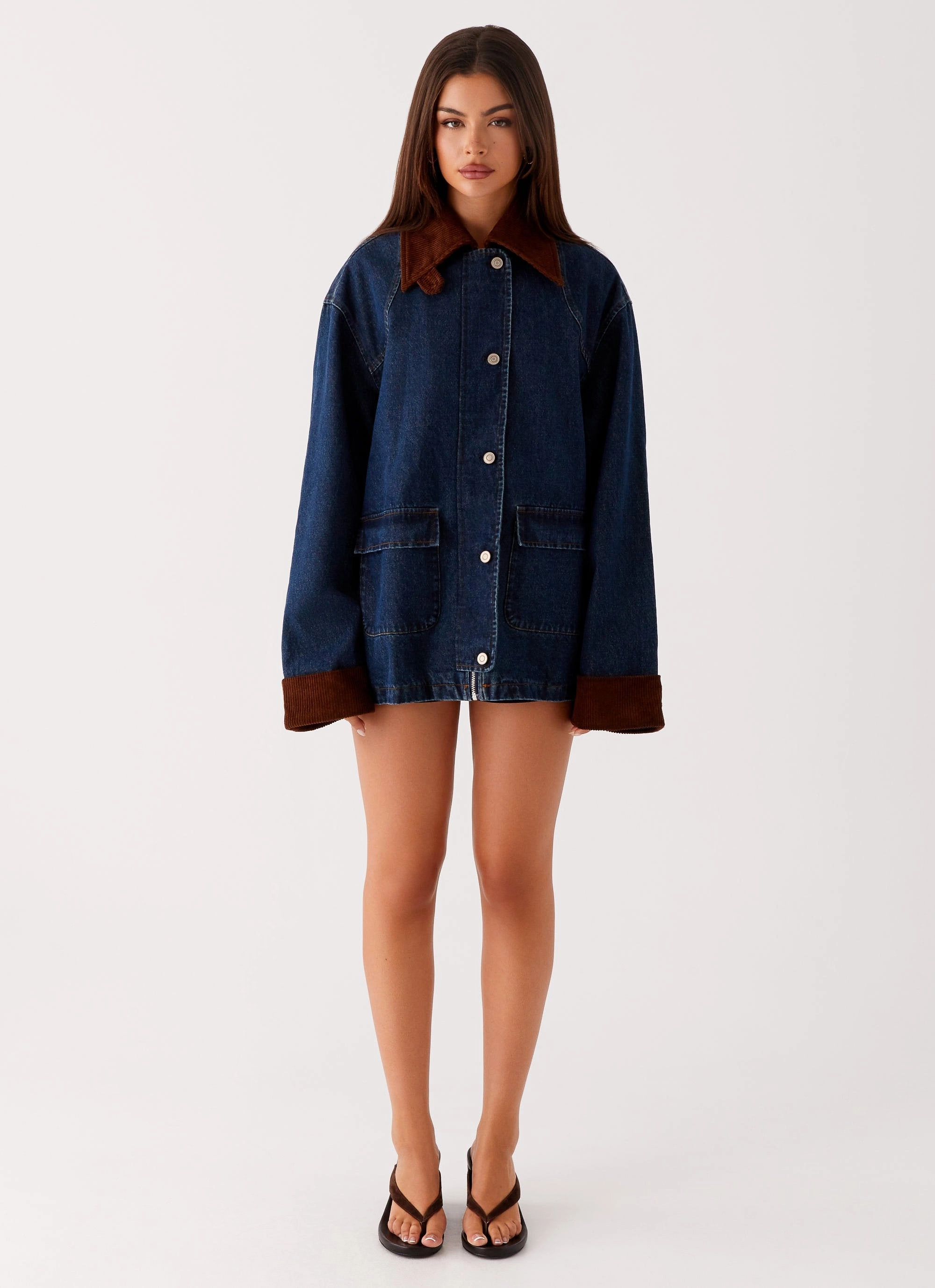 Chill Proof Style Koda Denim Jacket - Indigo