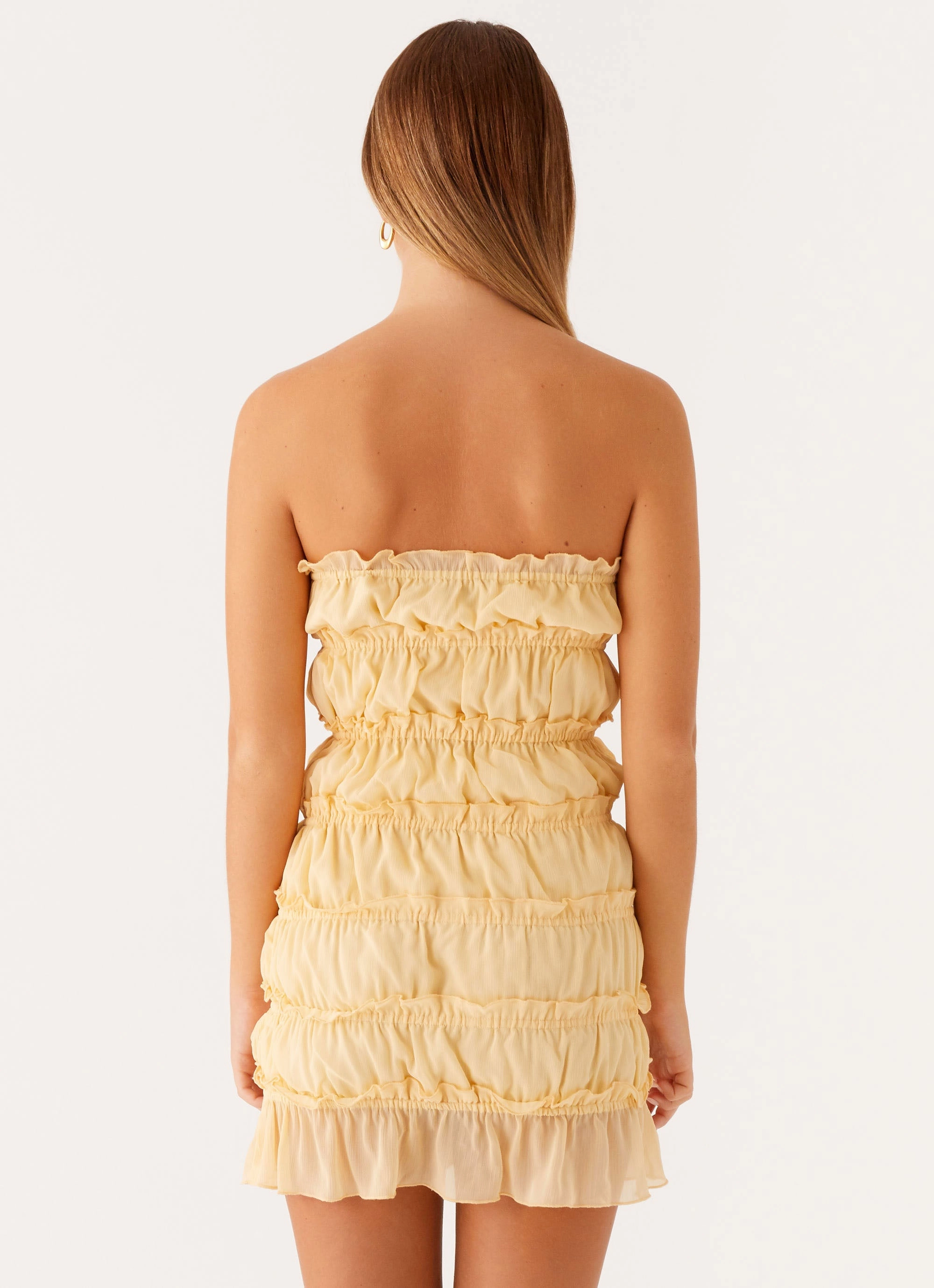 Perfect Fit Look Kylan Mini Dress - Apricot