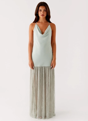 Kylie Maxi Dress - Sage Easy-to-style casual dress