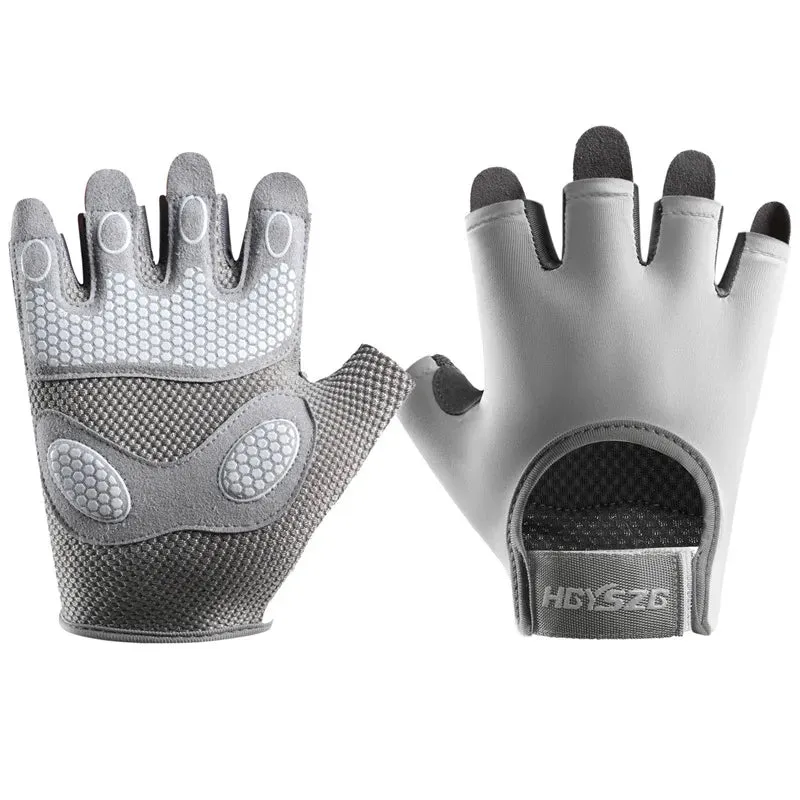 Lady Glams Wear Half-Finger Weightlifting Gloves