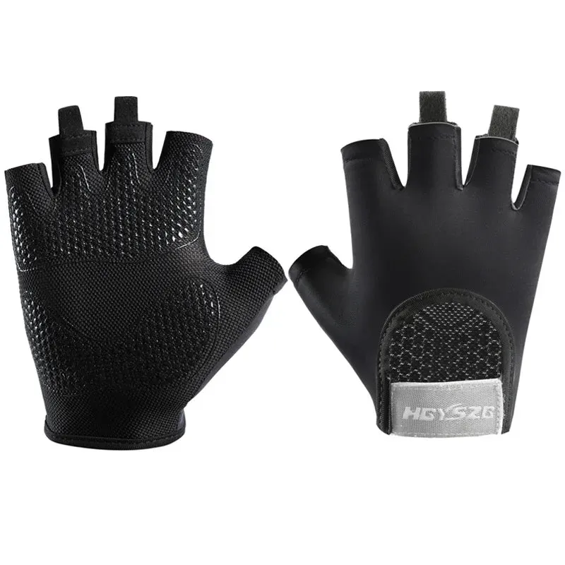 Lady Glams Wear Half-Finger Weightlifting Gloves