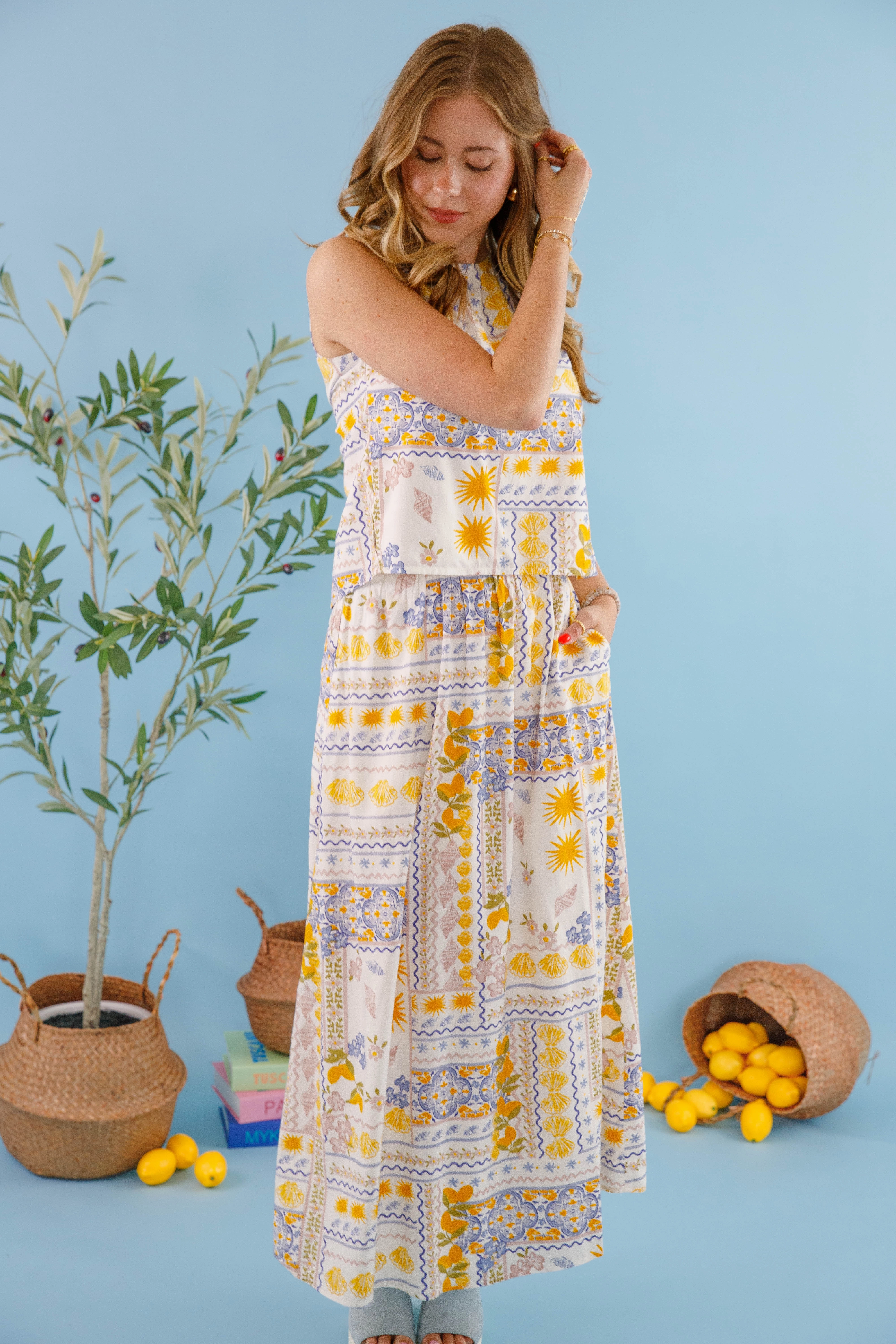 Landa Maxi Skirt Versatile Wear