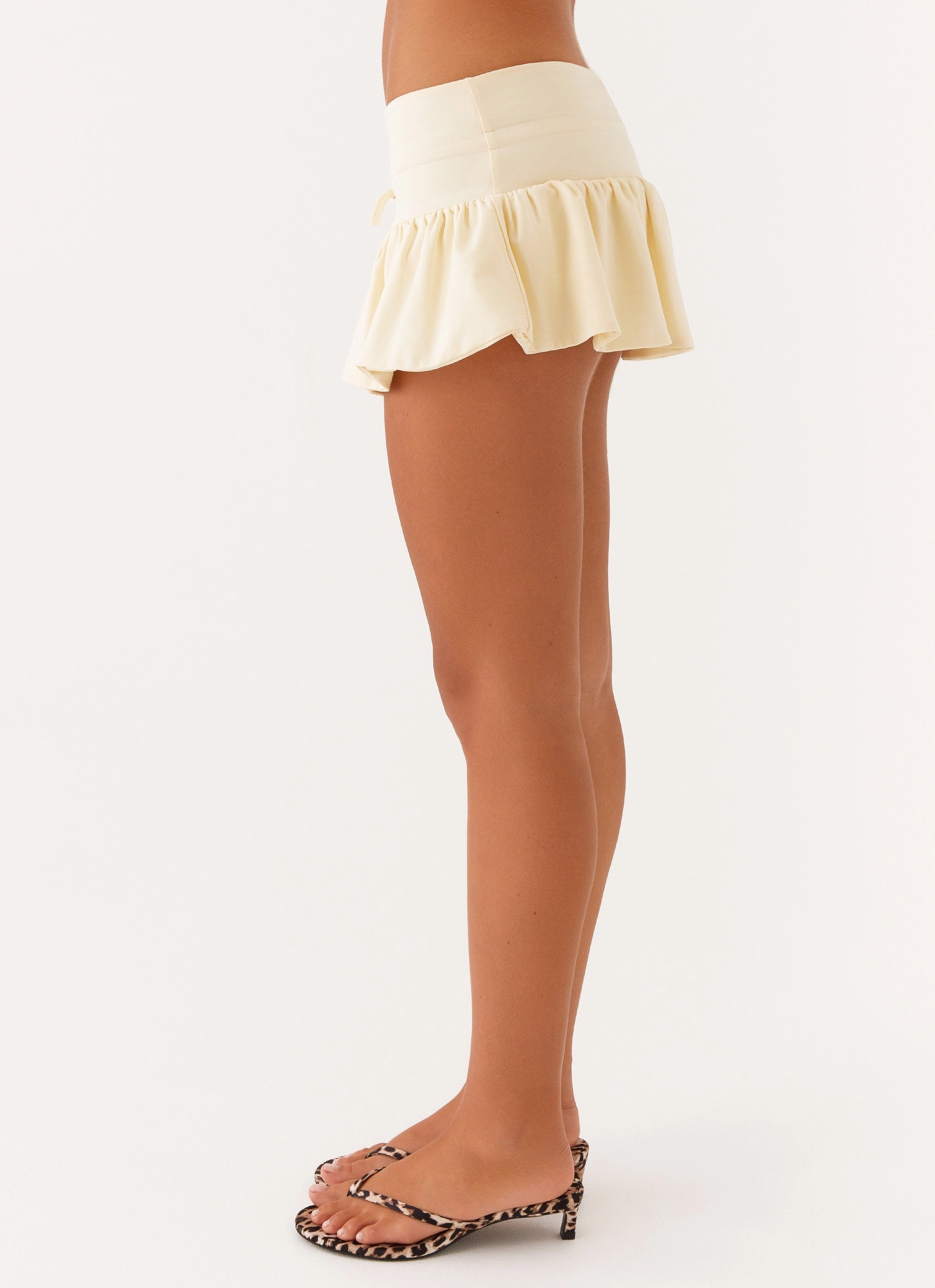 Easy Fit Design Comfy Fit Landon Mini Skort - Lemon