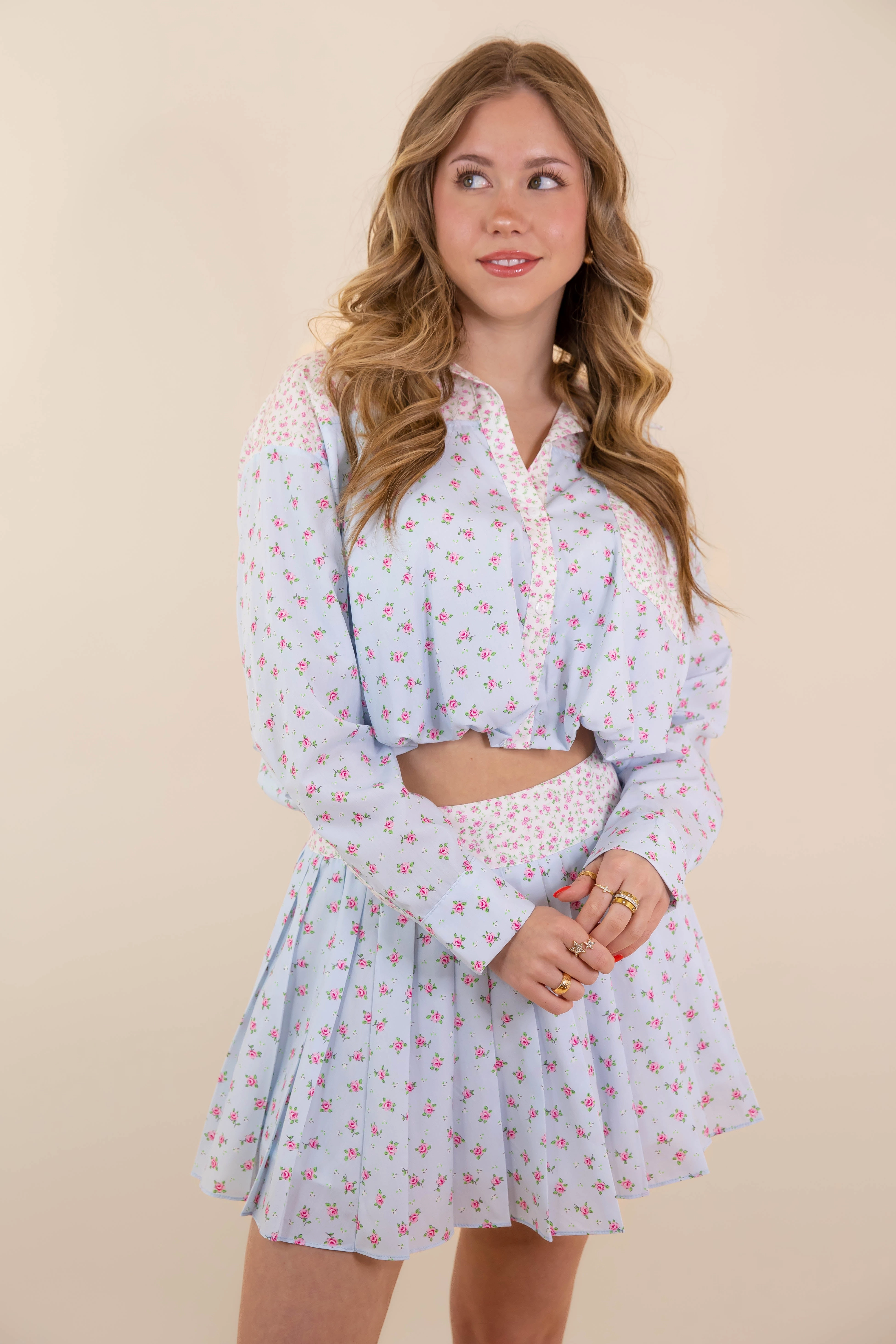 Your Best Days Bubble Top Anti Static Cloth Blend EasyClean