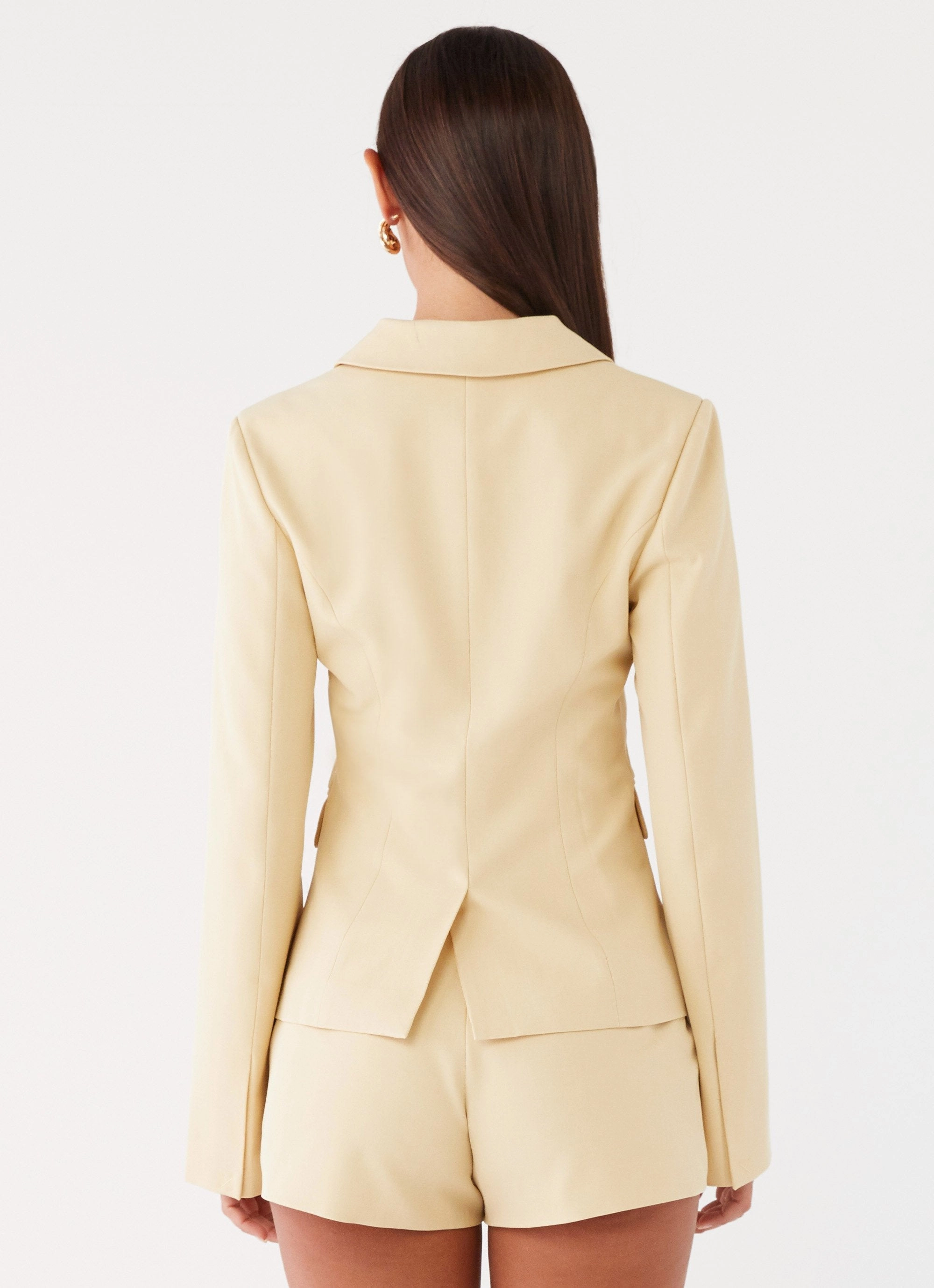 Mercury Fitted Jacket - Butter Adjustable hood design Casual Fit Layer