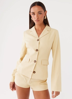 Mercury Fitted Jacket - Butter Soft Fleece Interior