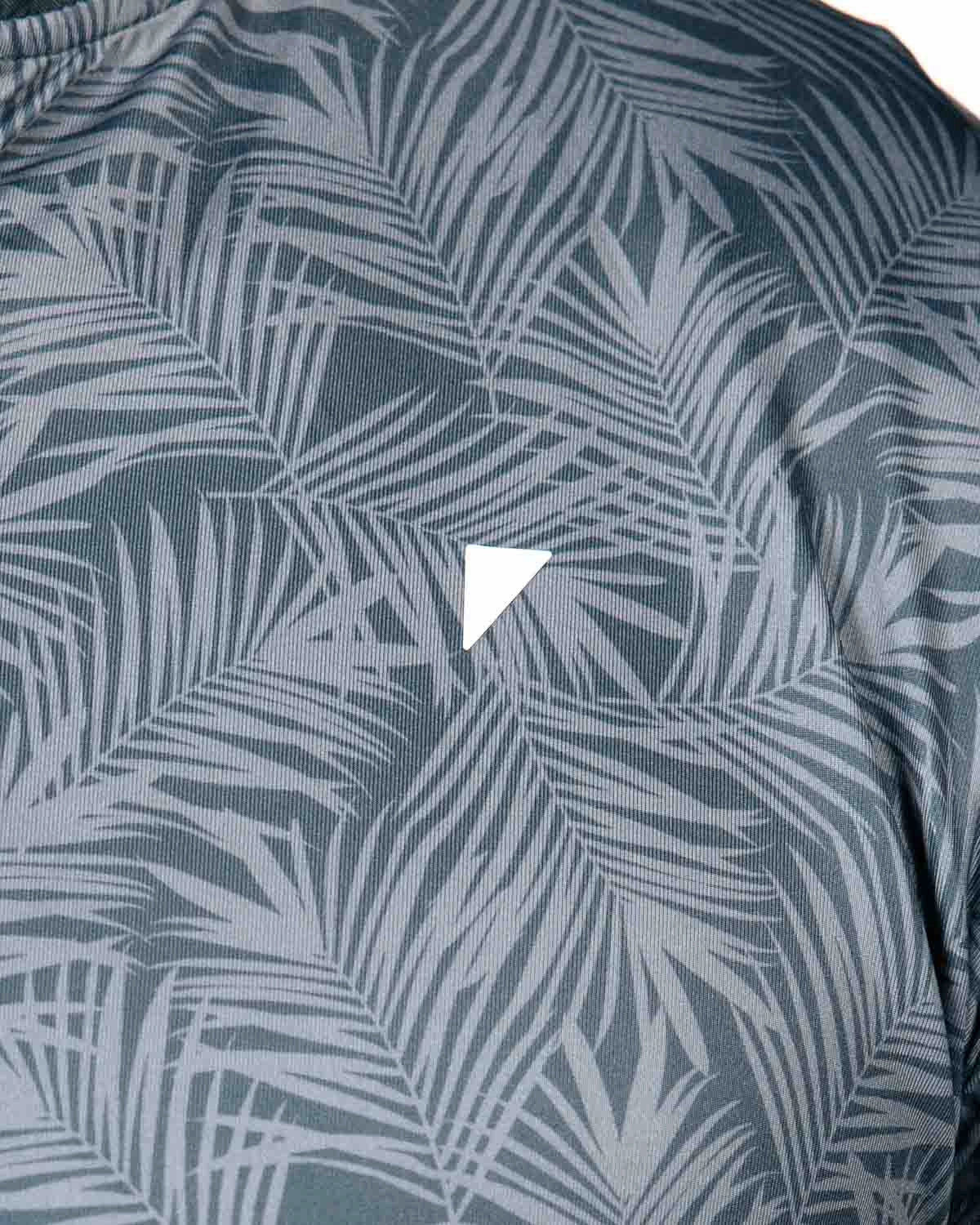 Dark Gray Islander Blade Polo Casual Tee