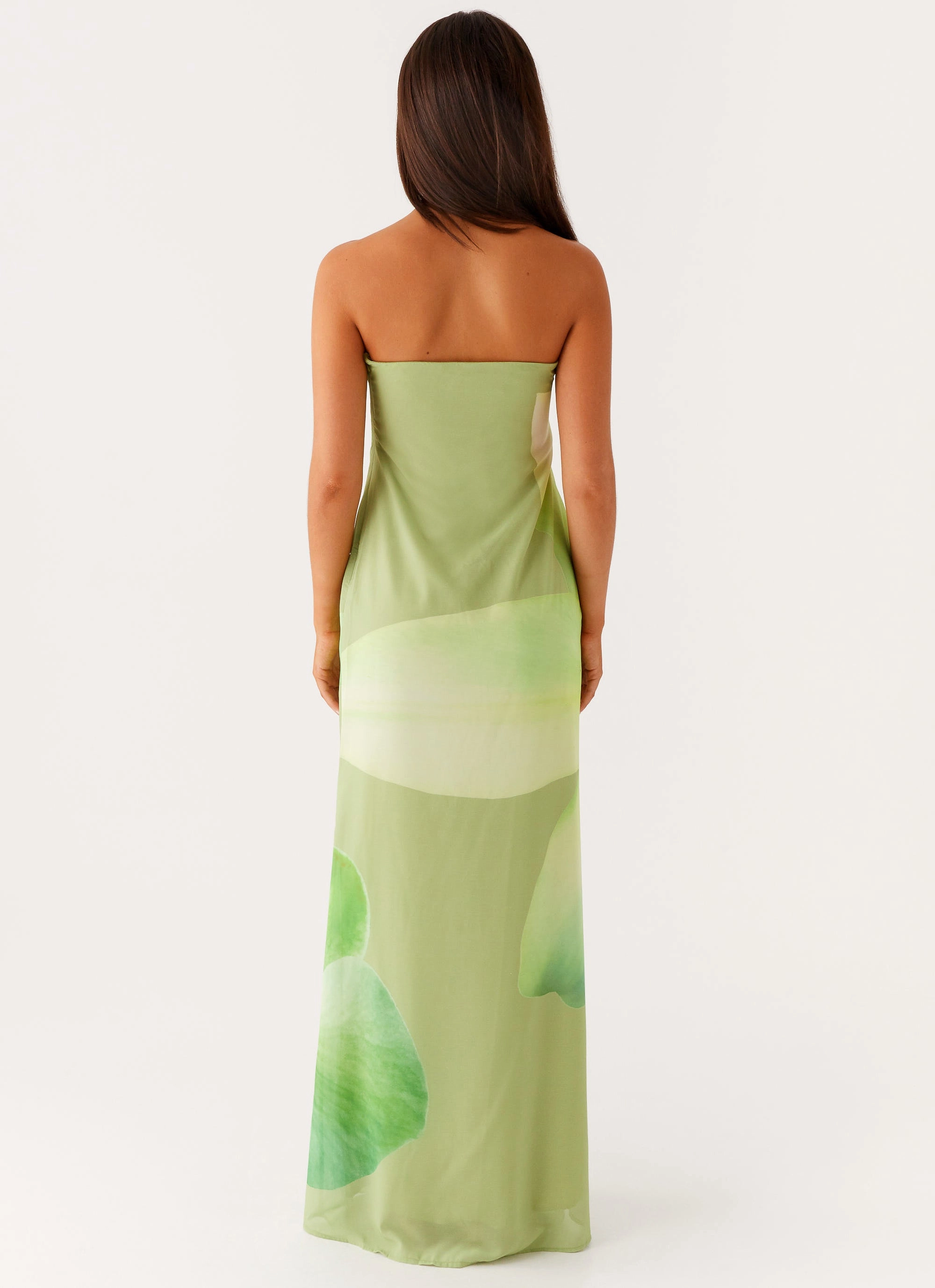 Darcy Maxi Dress - Green Floral knee-length Easy and Effortless