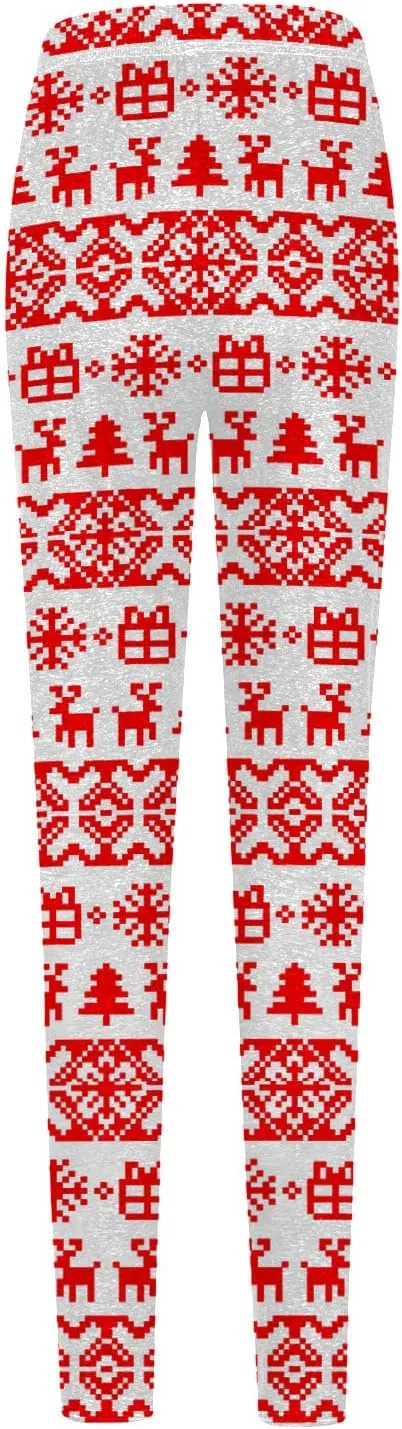 LCMTWX Leggings Sport Pants Yoga Fashion Casual Women High Waist Print Size Pants Leggings