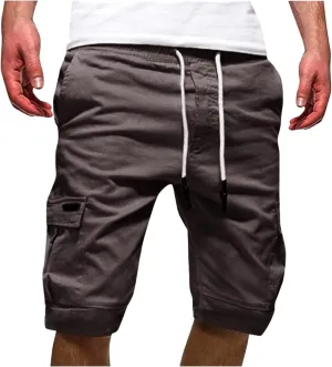 LCMTWX Men's Athletic Shorts Summer Thin Loose Shorts Large Shorts Casual Beach Pantsmen's Solid Color Capris Gym Short