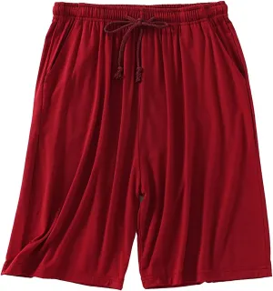 LCMTWX Mens Casual Shorts Drawstring Shorts Waist Solid with Pockets Sports Men's Casual Shorts Shorts for Men Mens Shorts