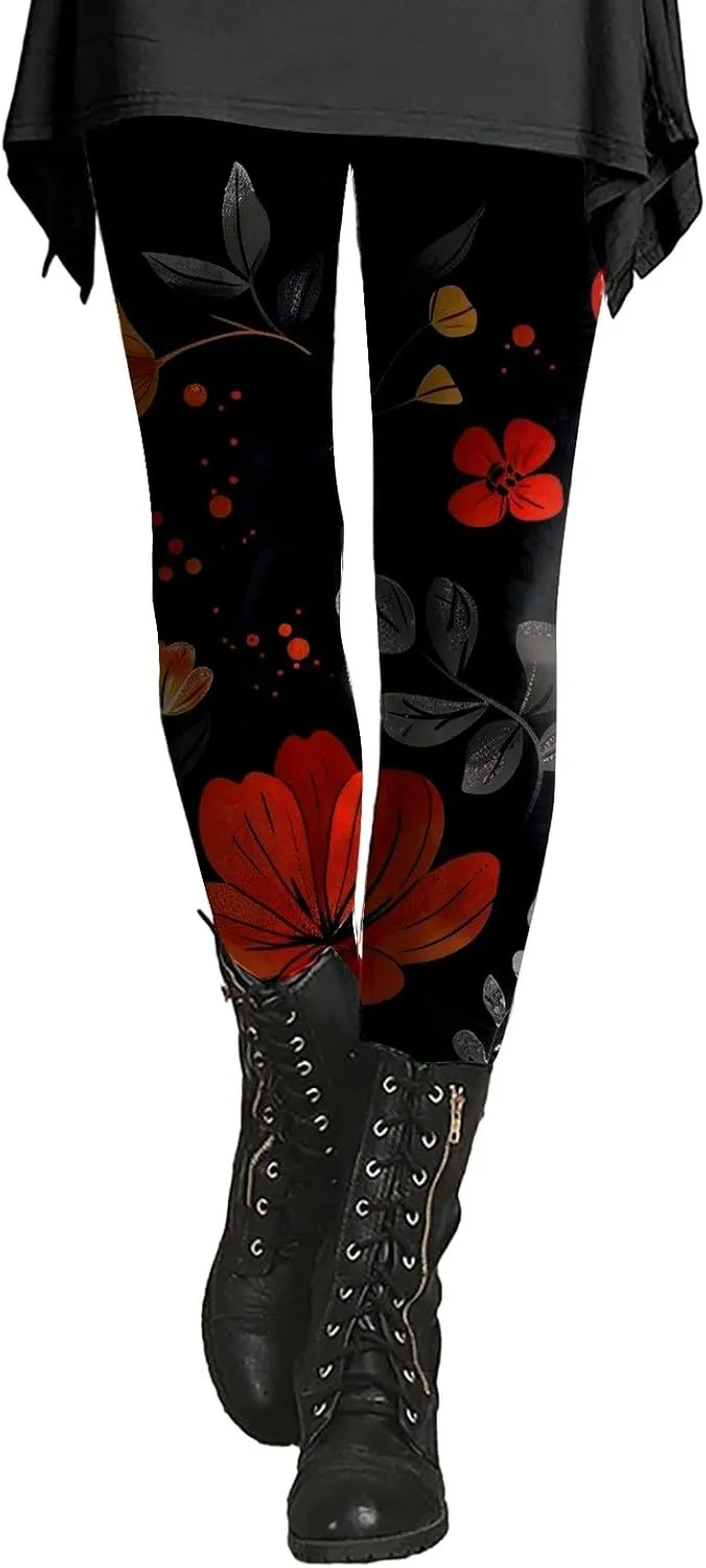 Leather Leggings for Women Tummy Control Leggings Butt Lifting Leggings Women Tummy Control