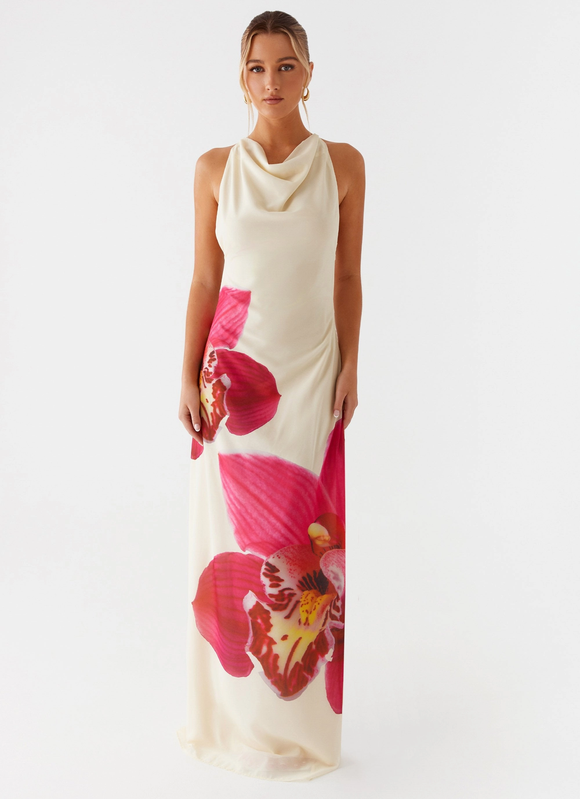 Island Girl Maxi Dress - Yellow Breathable Villa Light