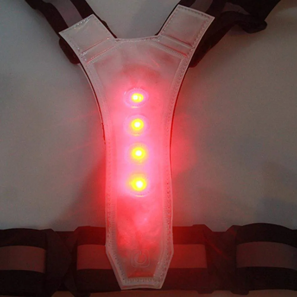 LED Reflective Cycling Running Visibility Vest