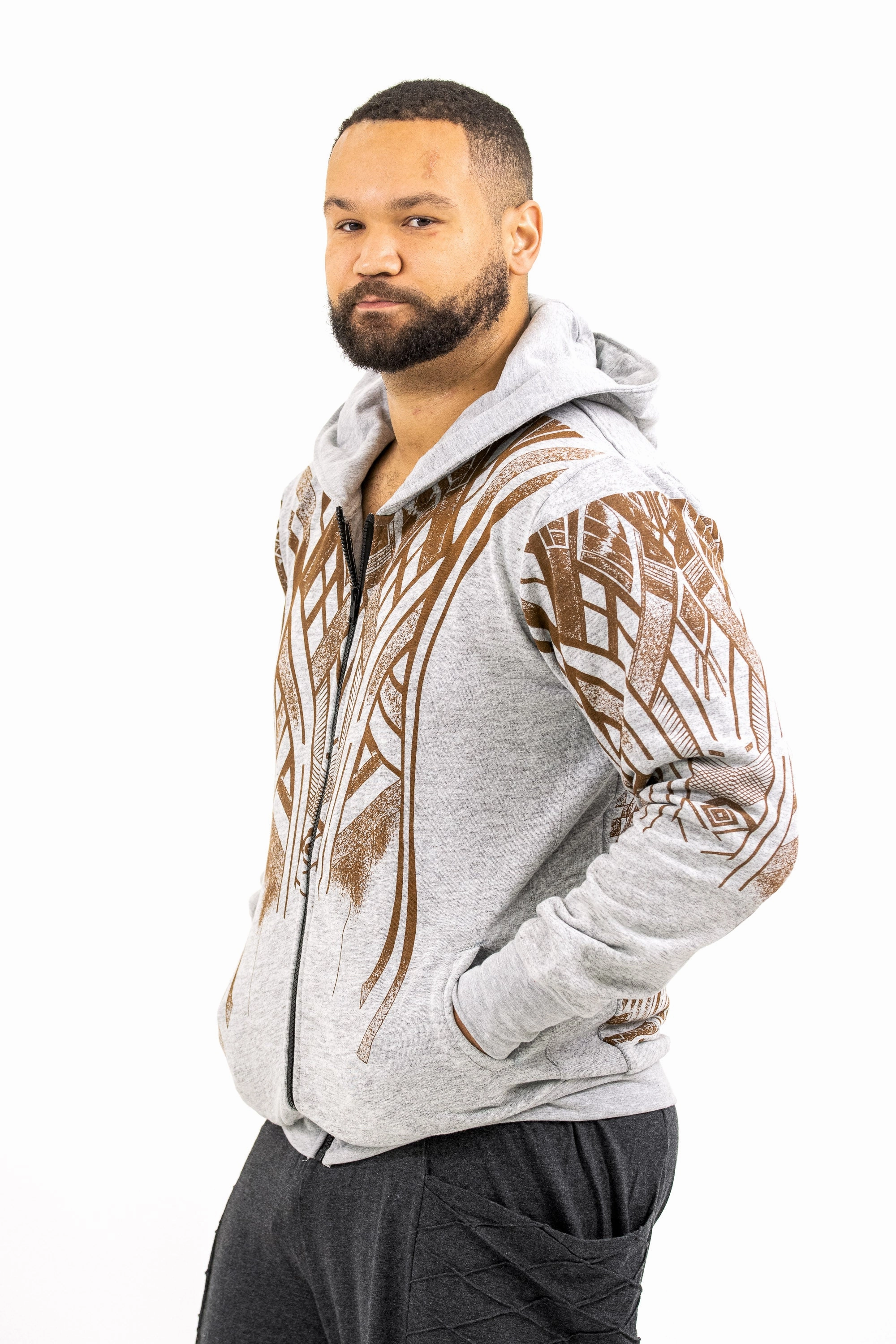 Leo Hoodie Hidden Ventilation Zones Reinforced Stress Points
