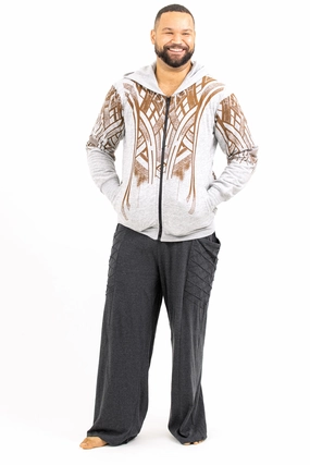 Quick Access Hidden Pockets Leo Hoodie