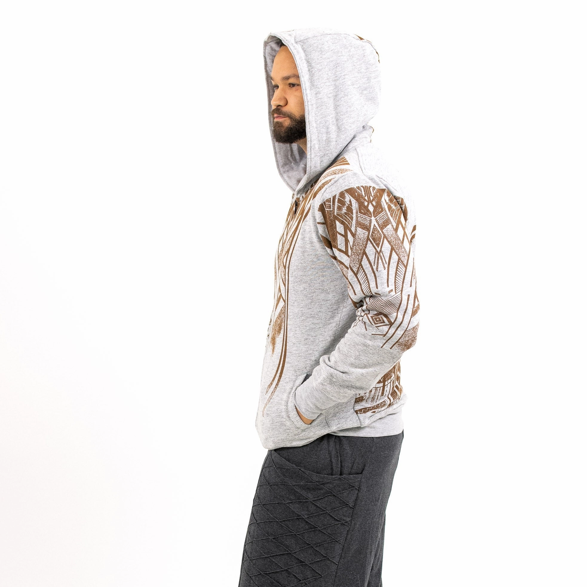 Breathable fabric tech Weekend Ready Look Leo Hoodie