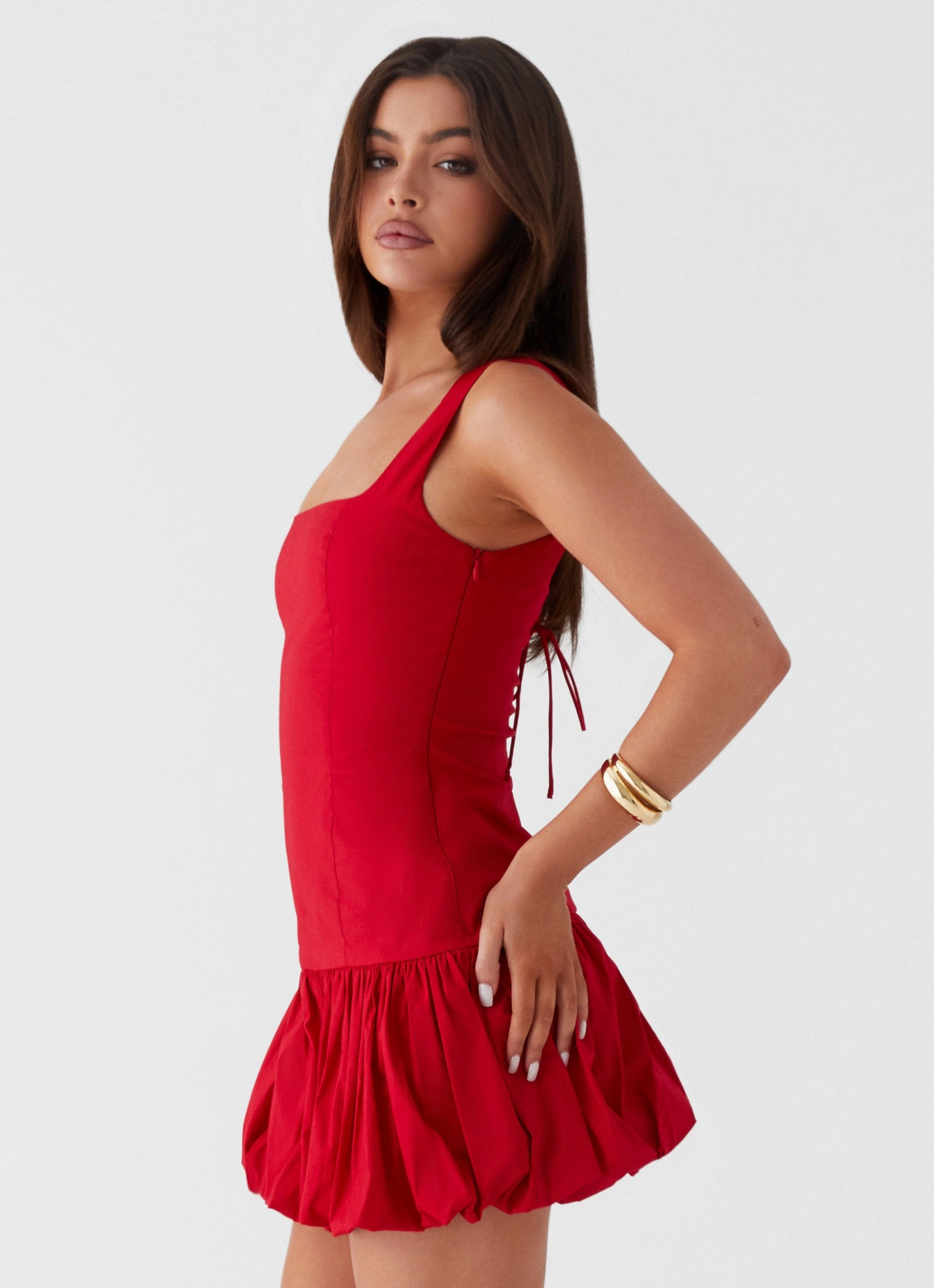 Chill Design Lexy Mini Dress - Red