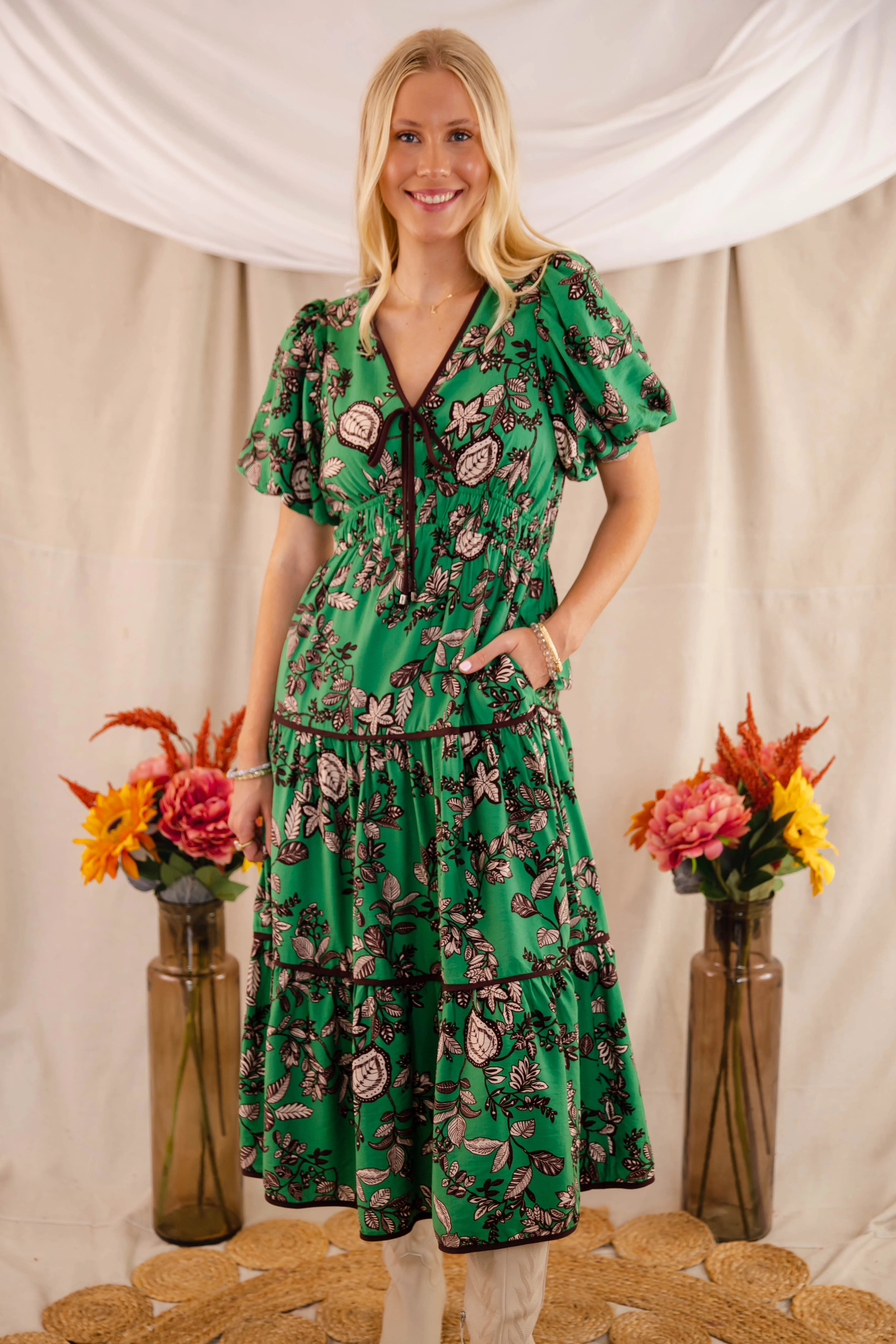 Street-Style Ankle-length Life Is A Dance Maxi Dress
