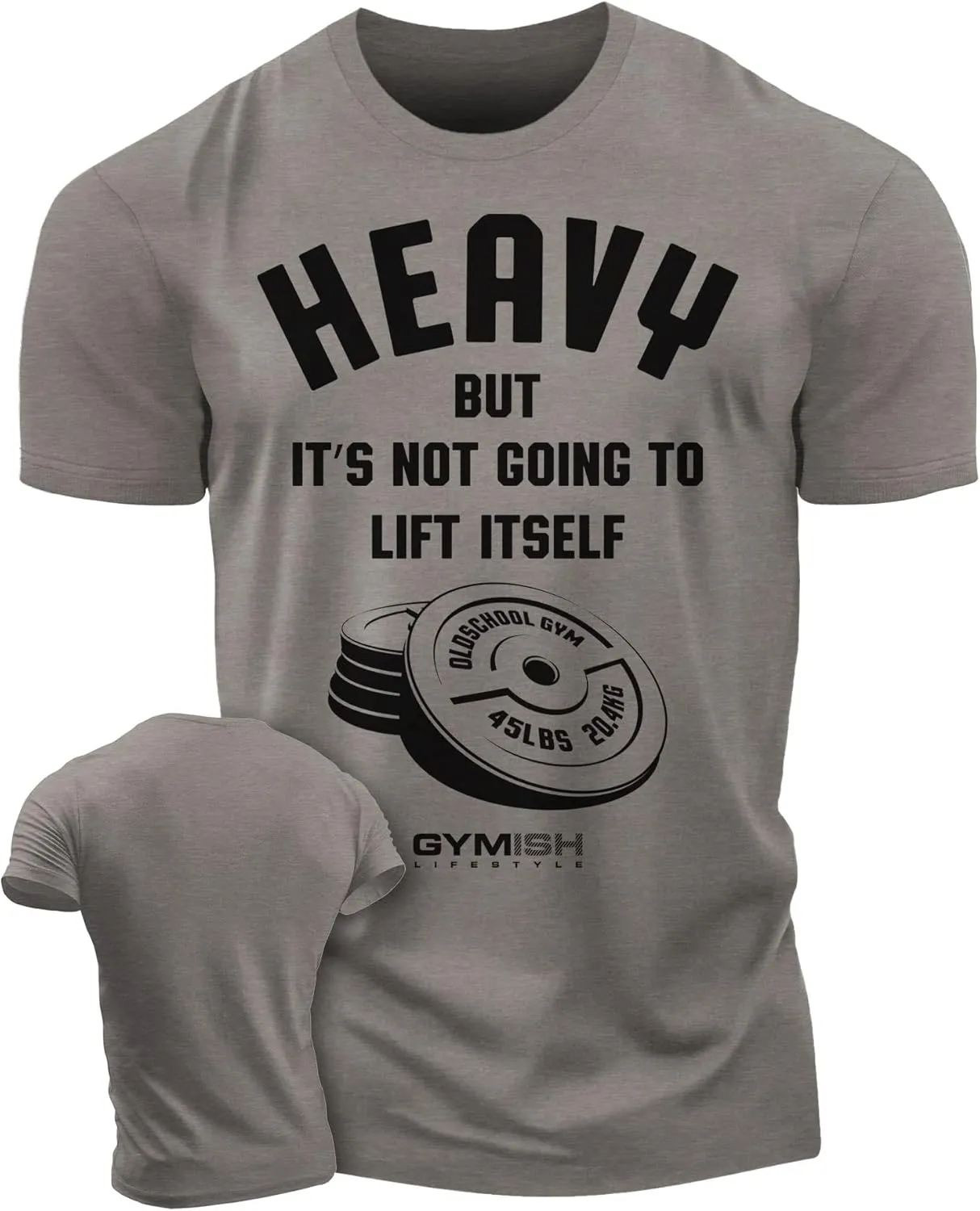 Lift Heavy Motivational Workout Shirts for Men Cool T-Shirt