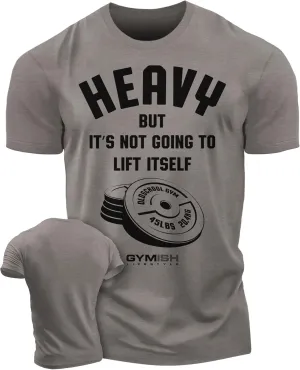 Lift Heavy Motivational Workout Shirts for Men Cool T-Shirt