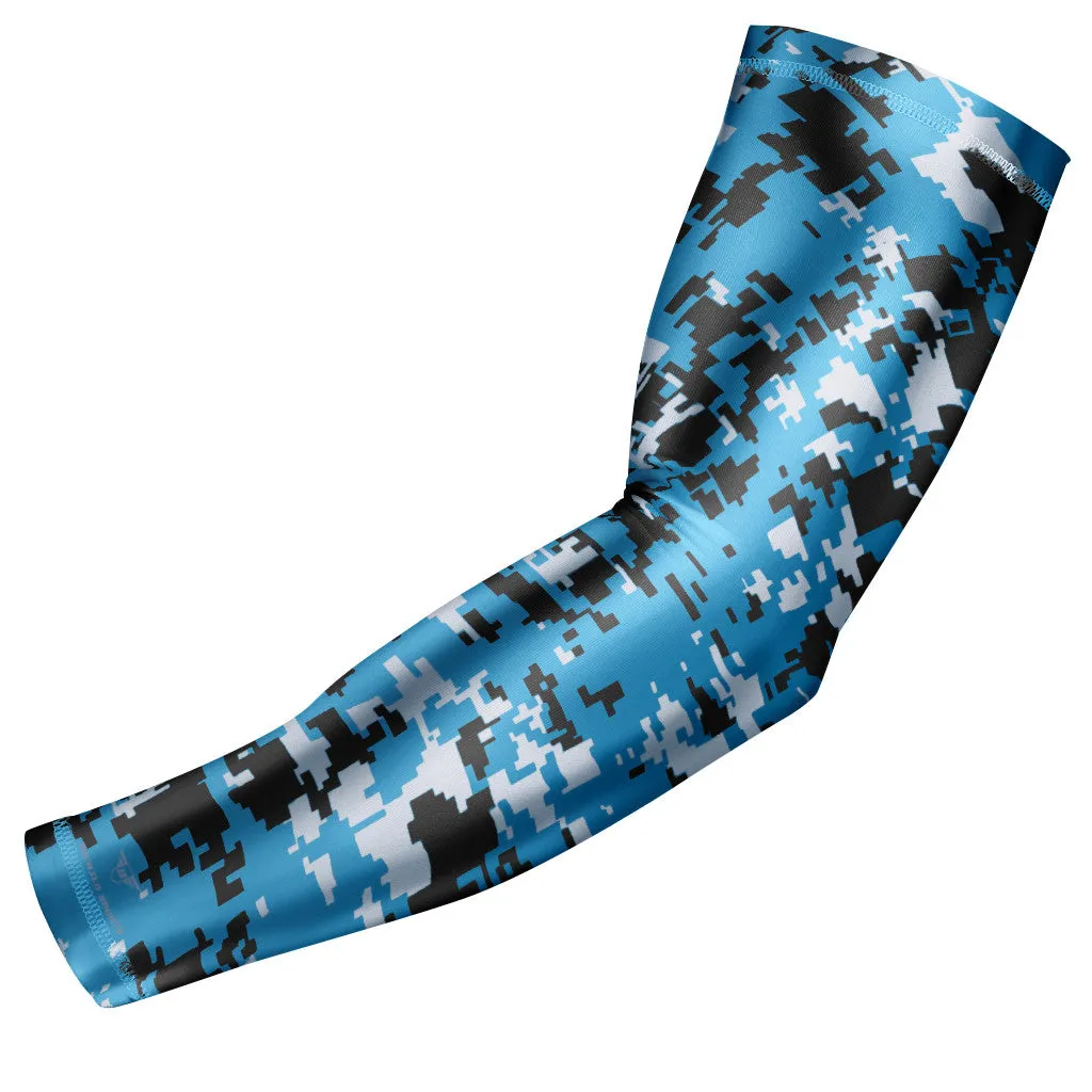 Light Blue Digital Camo Arm Sleeve