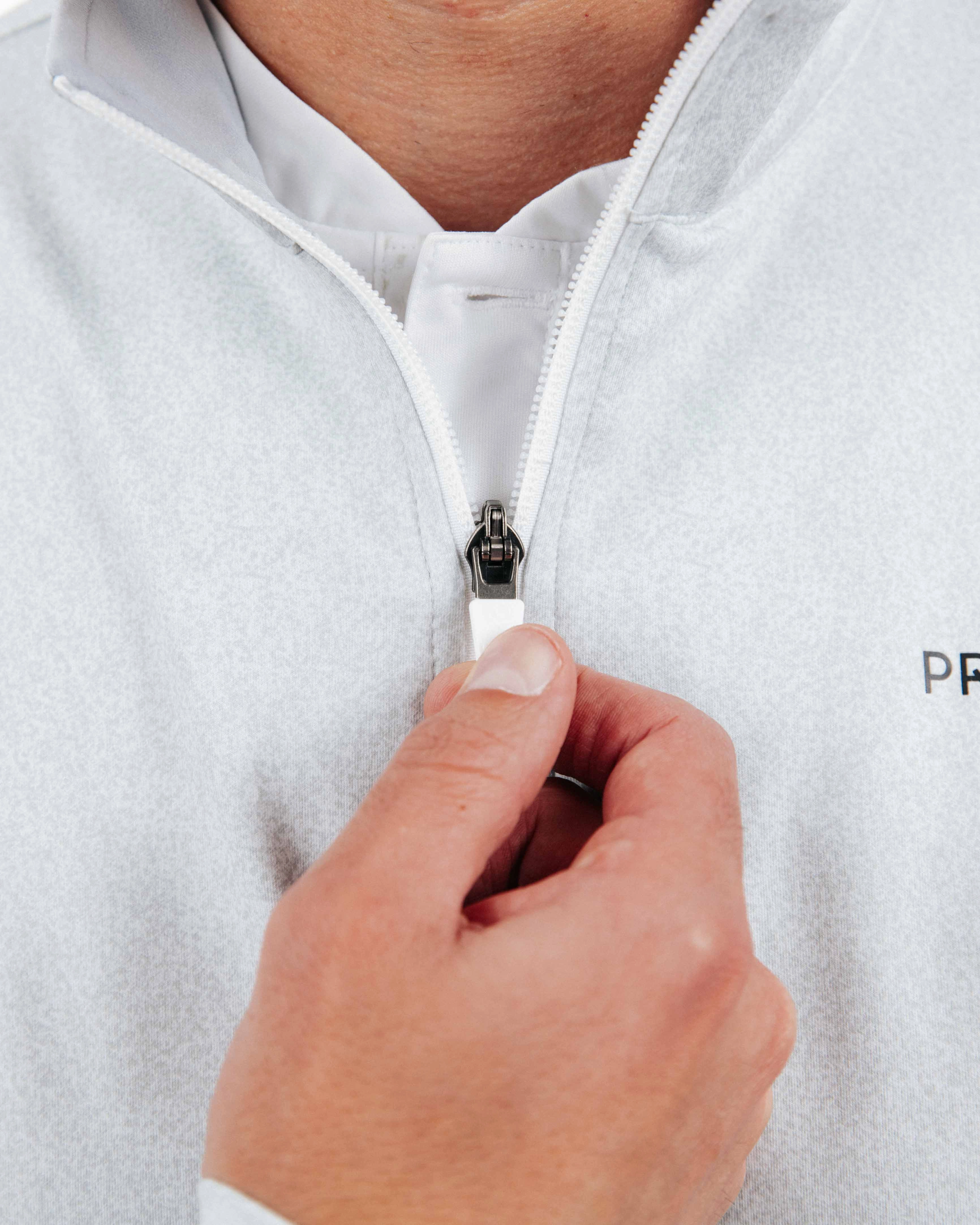 Light Static Classic Quarter Zip Odor Resistant Finish