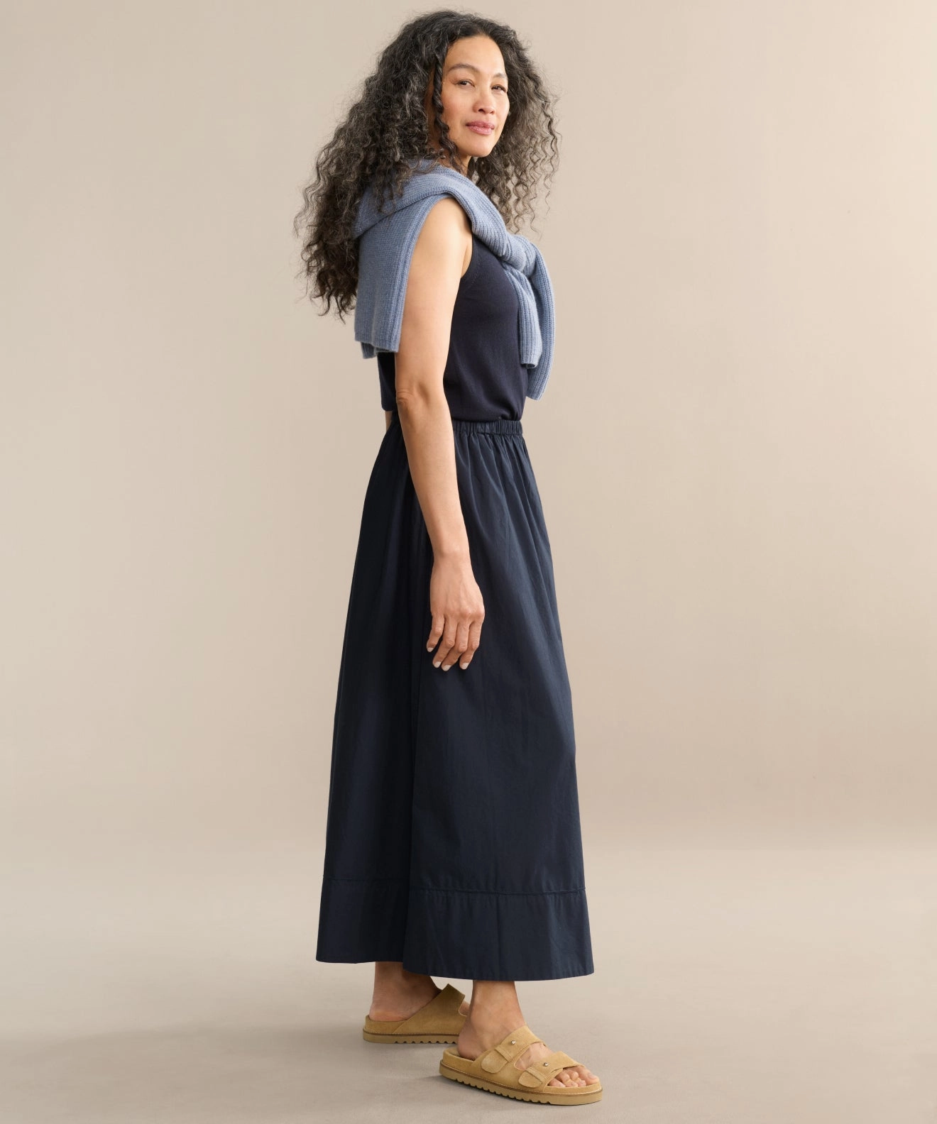Lauren Skirt Comfy Material Recyclable Fabric Blend