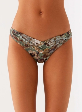 Delta Bikini Bottoms - Vintage Blossom Freedom of movement Cold Weather Wear