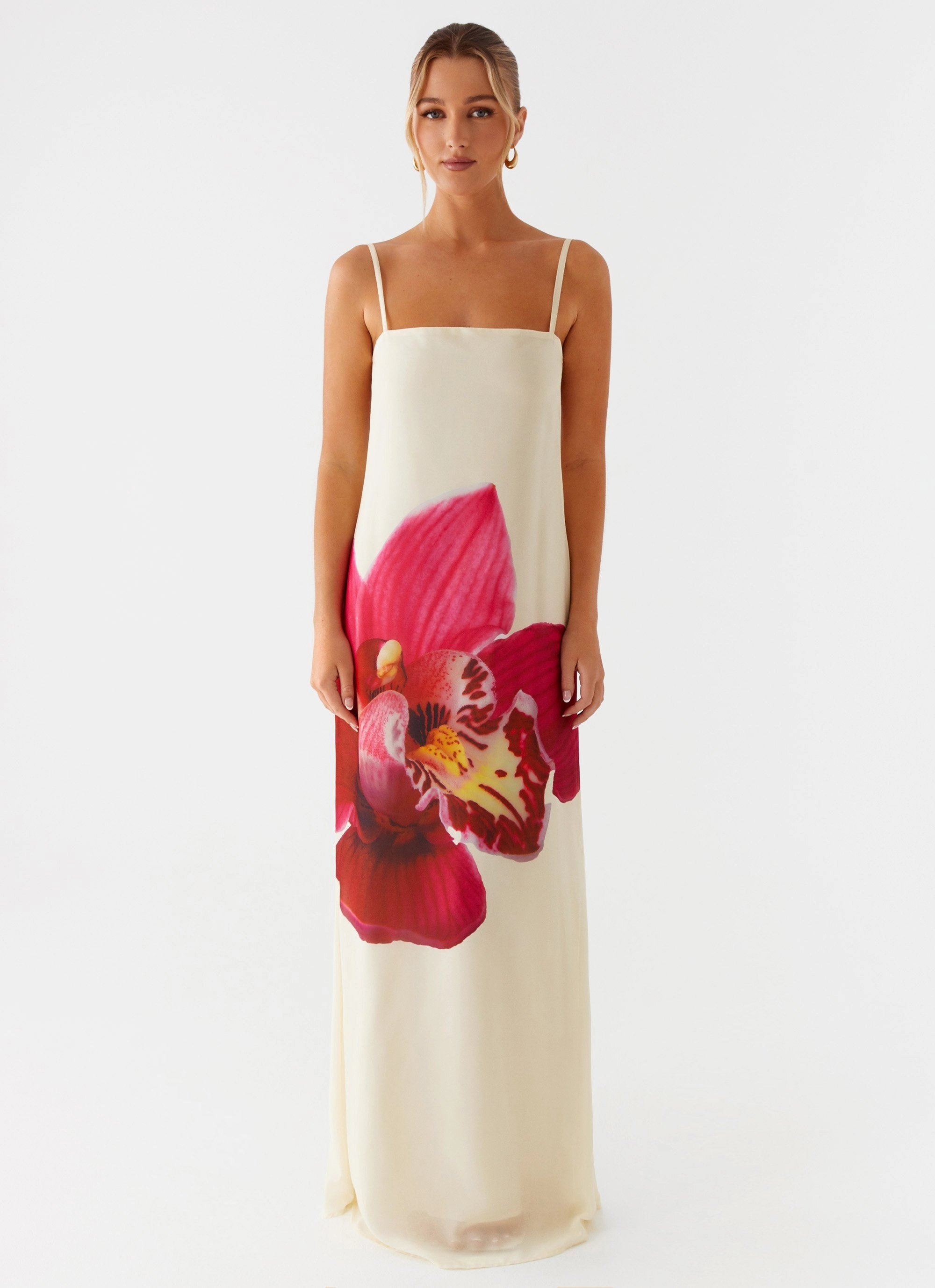 Affirmation Maxi Dress - Yellow Layer Safe