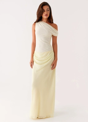 All Timewear Lili Maxi Dress - Yellow