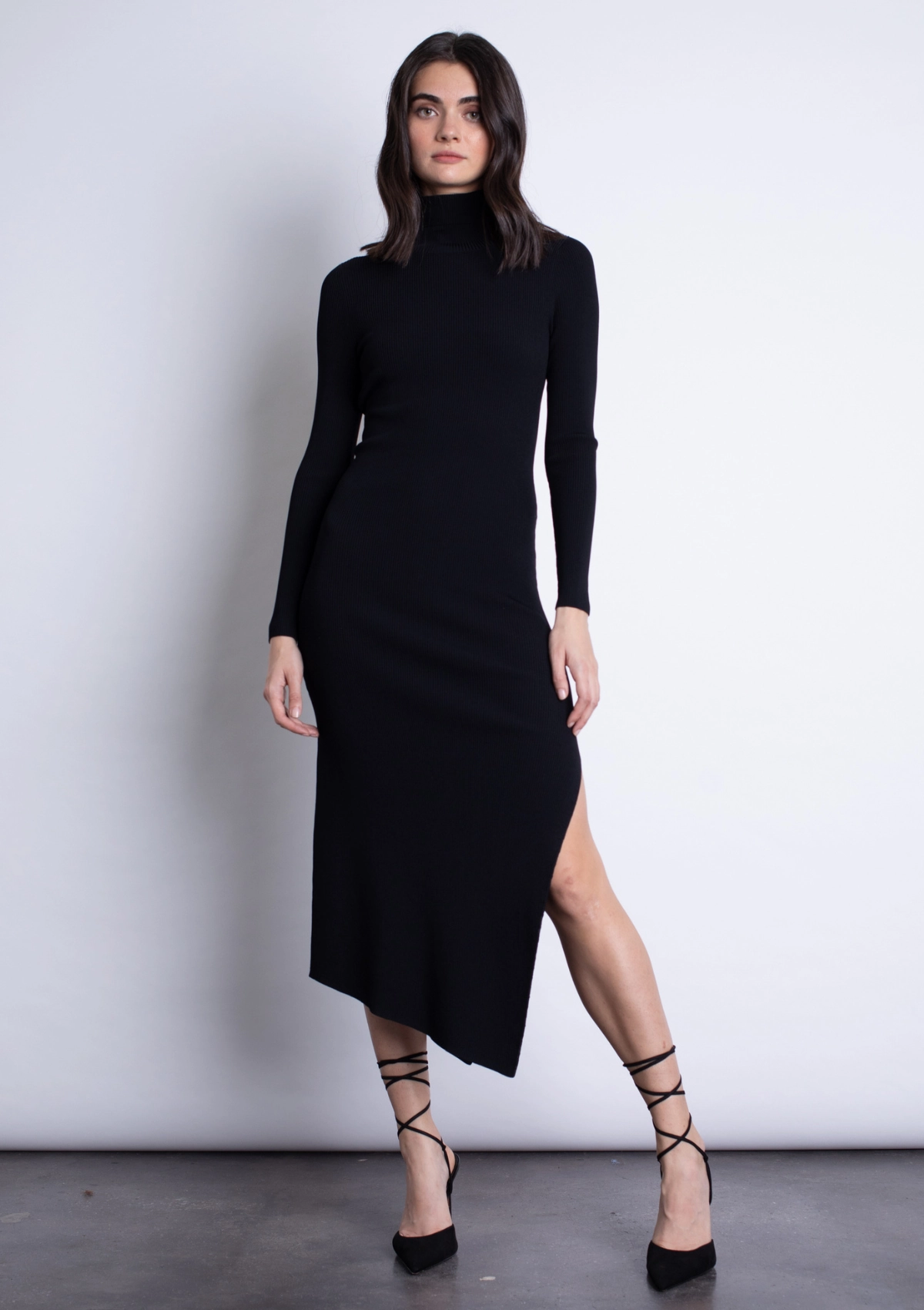 Nicole Midi Knit Dress Soft Balance