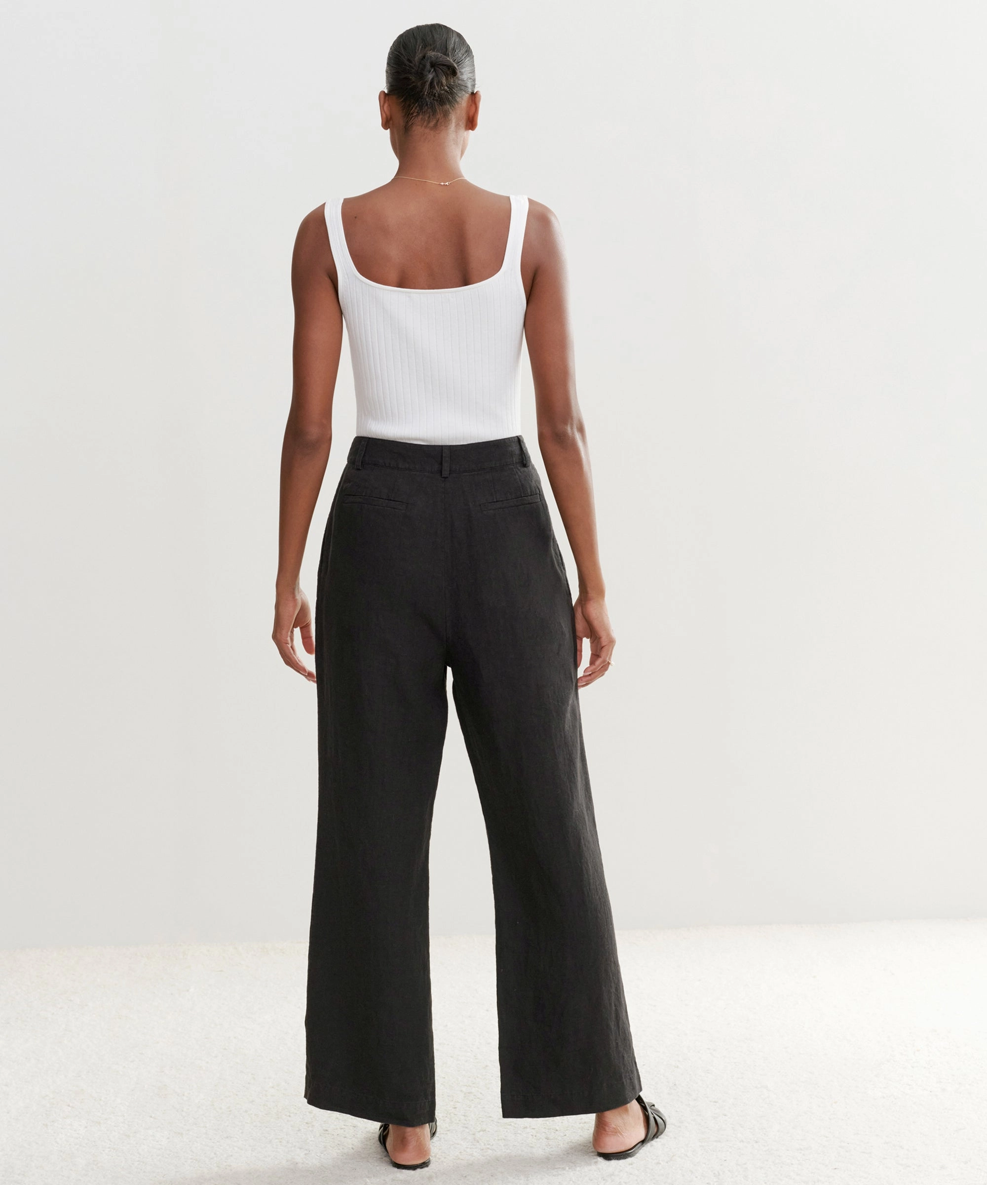Linen Kyle Trouser Movement Comfort Chilly Weather Comfort
