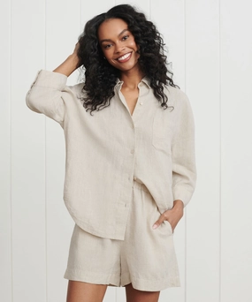 Tencel Blend Fabric Linen Logan Shirt