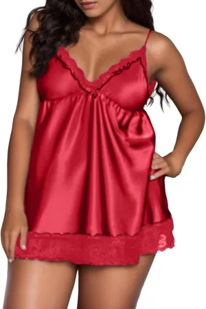 Lingerie Nightdress Lace Size Sexy Sleepwear Underwear Plus Push up Strapless Bras for Women 34a