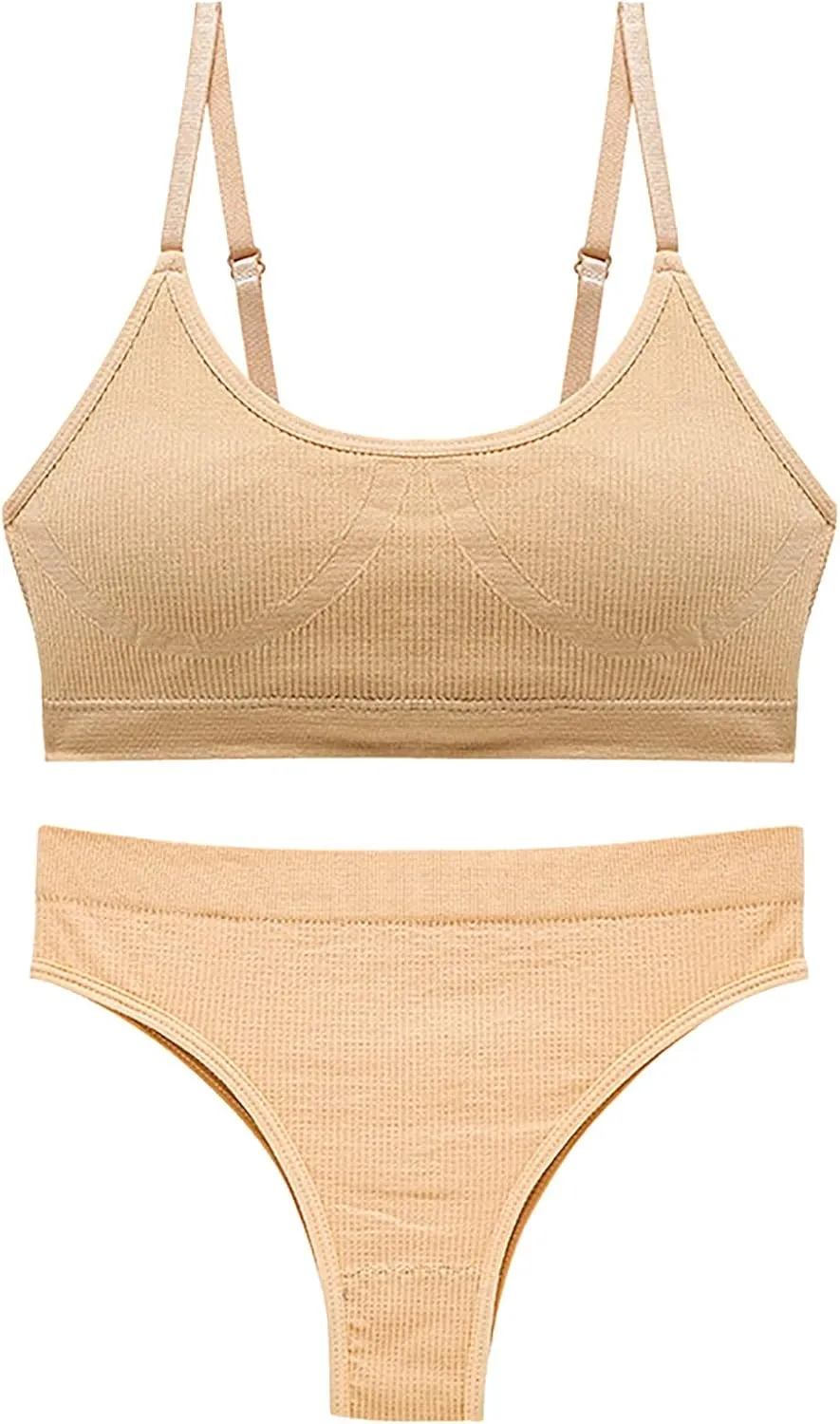 Lingerie Set Women's Sexy Lingerie Solid Bralette and Set Sexy Bra and Panty Sets Sexy Babydoll Underwear