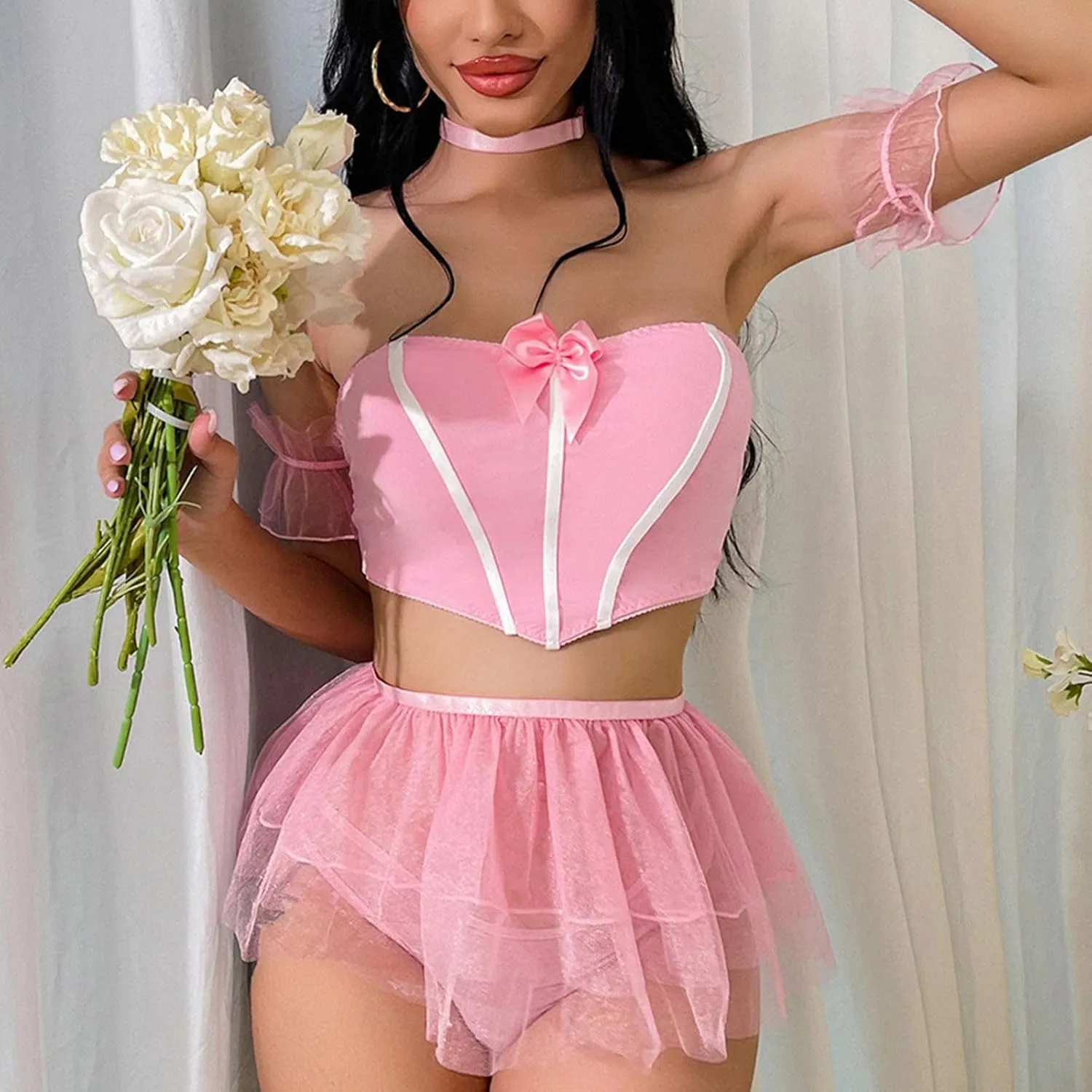 Lingerie Sets for Women Sexy And Panty Set Strappy Lace Lingerie Sexy Lingerie