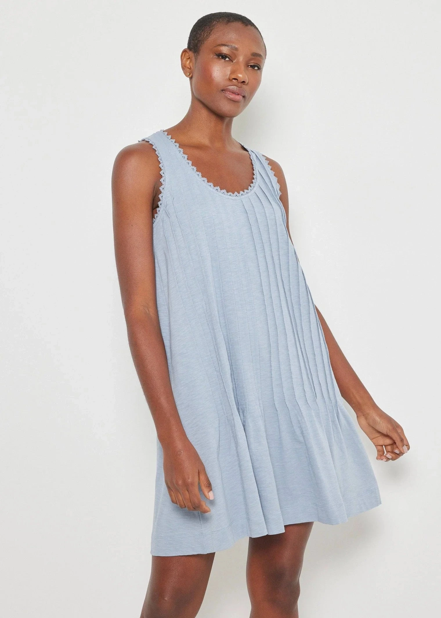 Flattering and Chic Lisa Todd In A Twirl Dress Denim