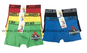 Little Boys Soccer Boxer Briefs Wholesale