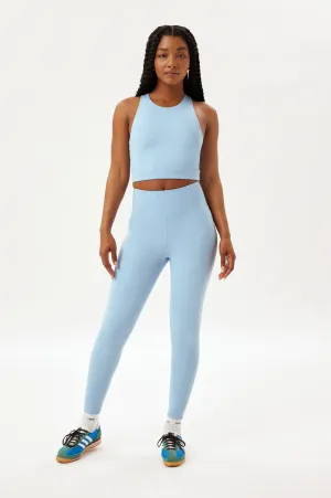 long leggings compressive - cerulian