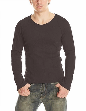 Sustainable Material Blend Long Sleeve Pintex Shirt