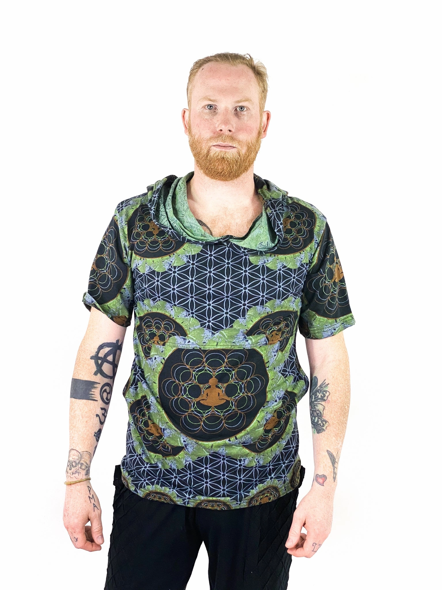 LayeredPanel HighStrength Threadwork Illuminated Lucid Tee