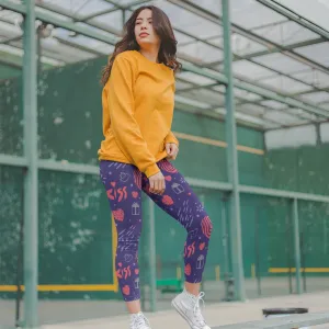 Love and Kiss Yoga Leggings