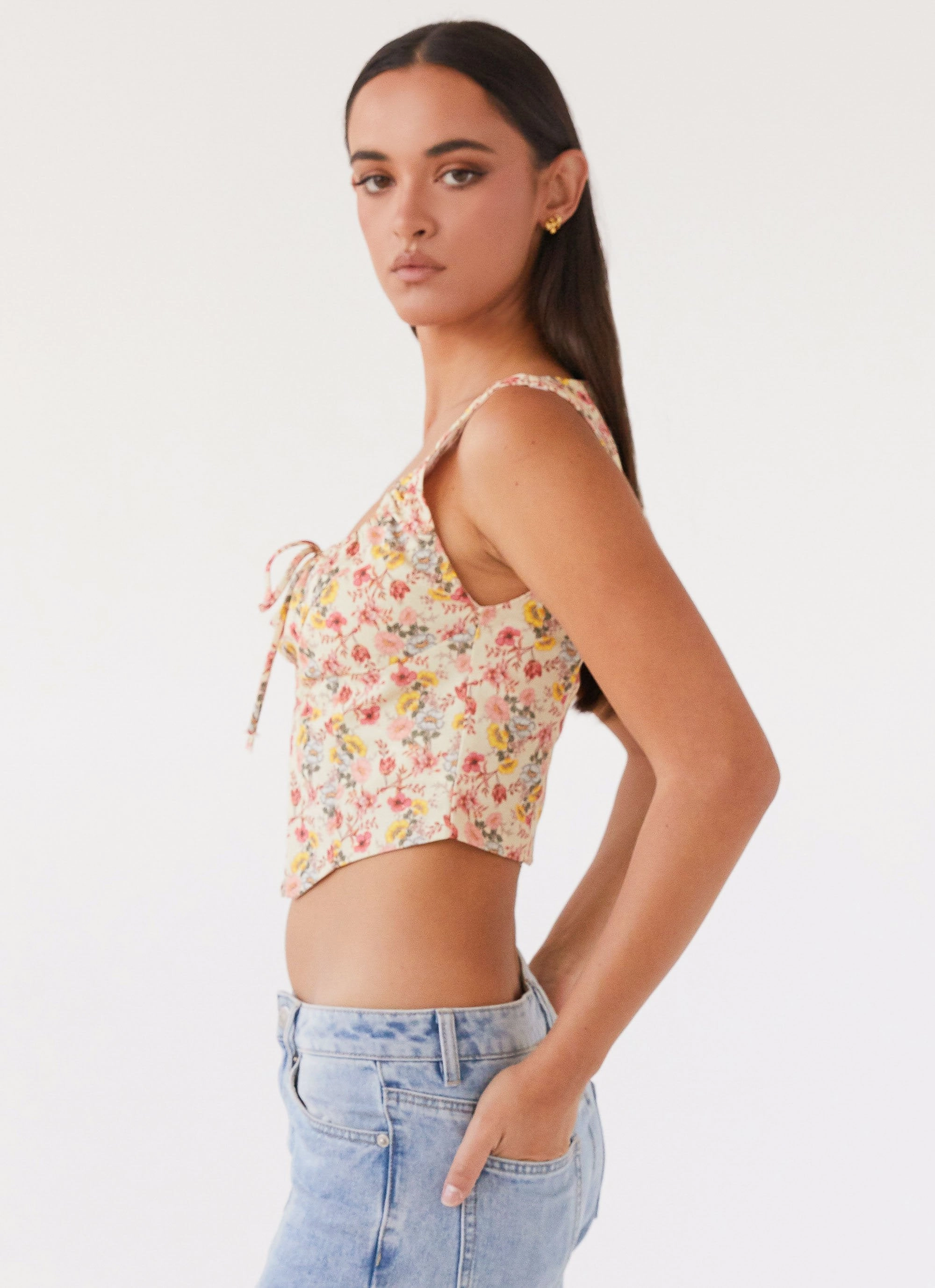 Take Me Away Corset Top - Garden Party Durable Stitch Pattern