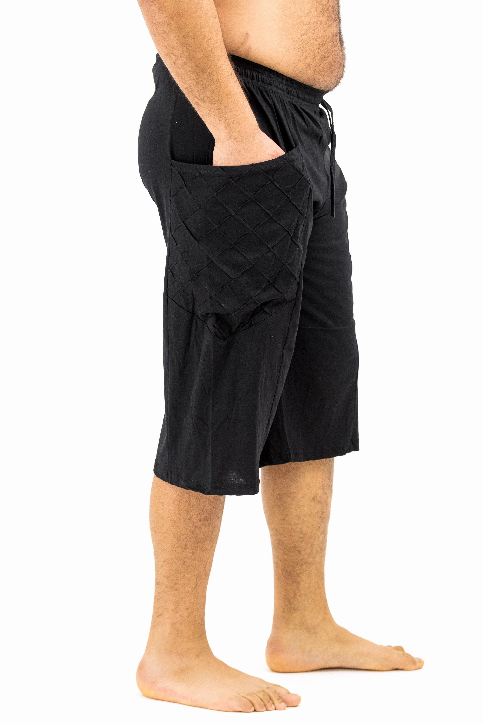 Lucid Shorts Stretch Panel Hidden pockets