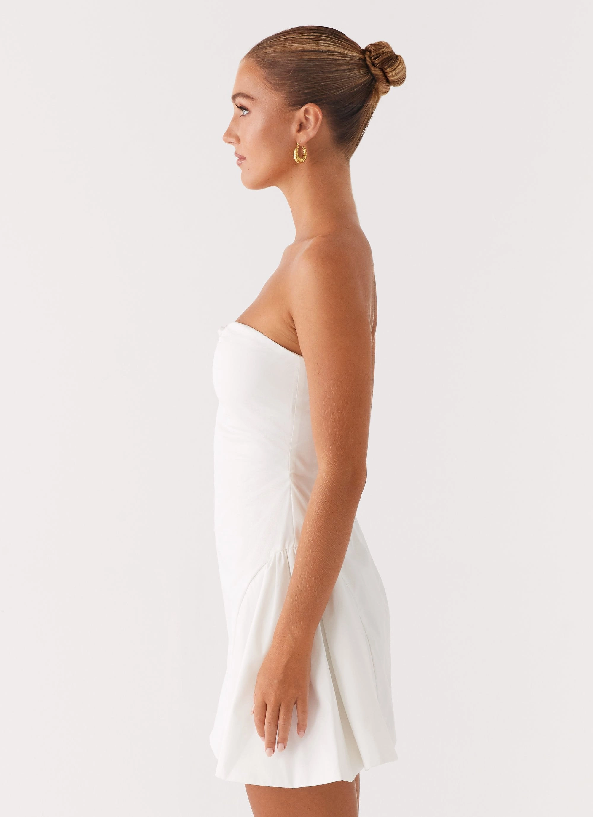 Sharp Finish Lucille Mini Dress - White