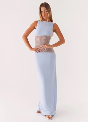 Lucinda Maxi Dress - Blue Dream Look