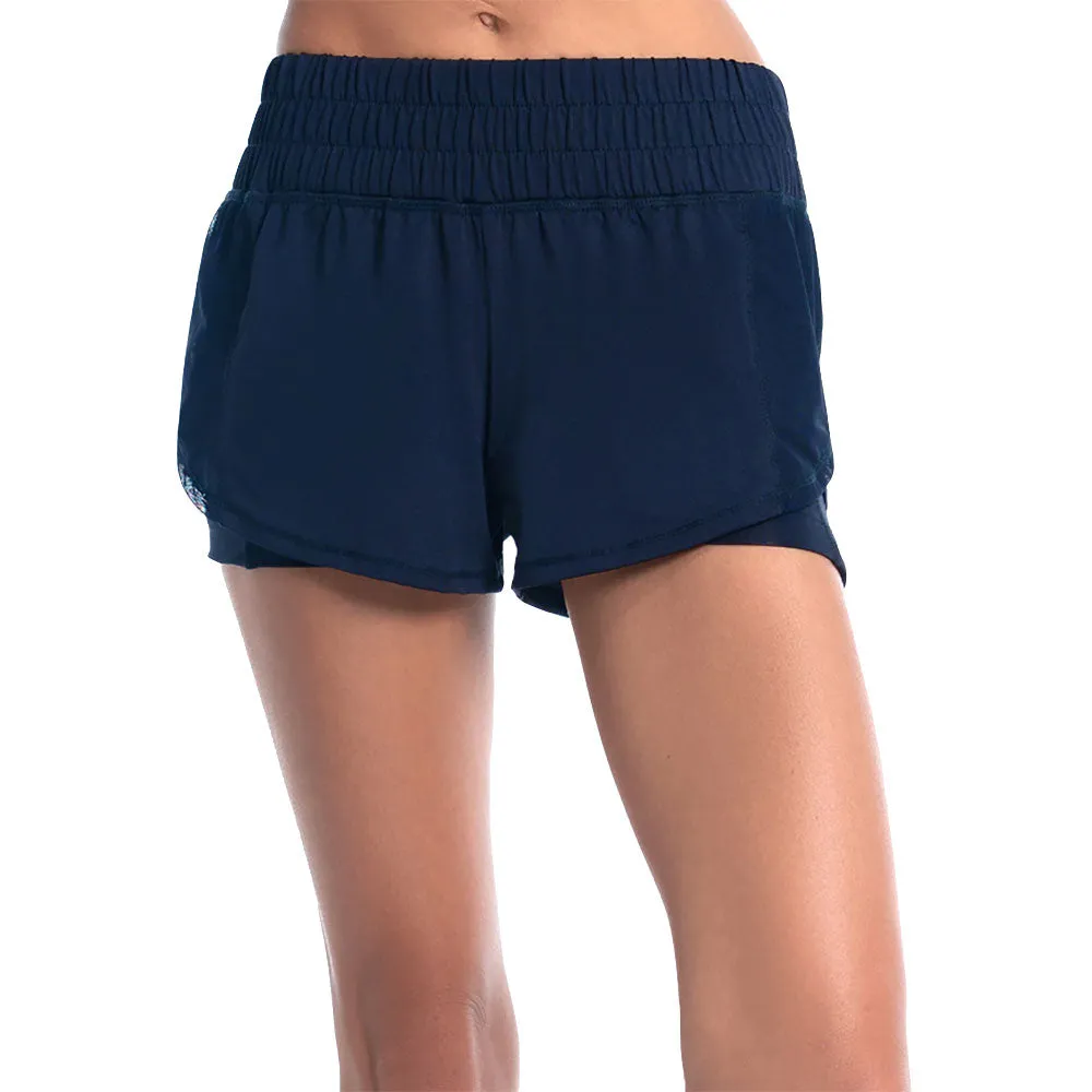 Lucky In Love Sporty Vibe Womens Tennis Shorts