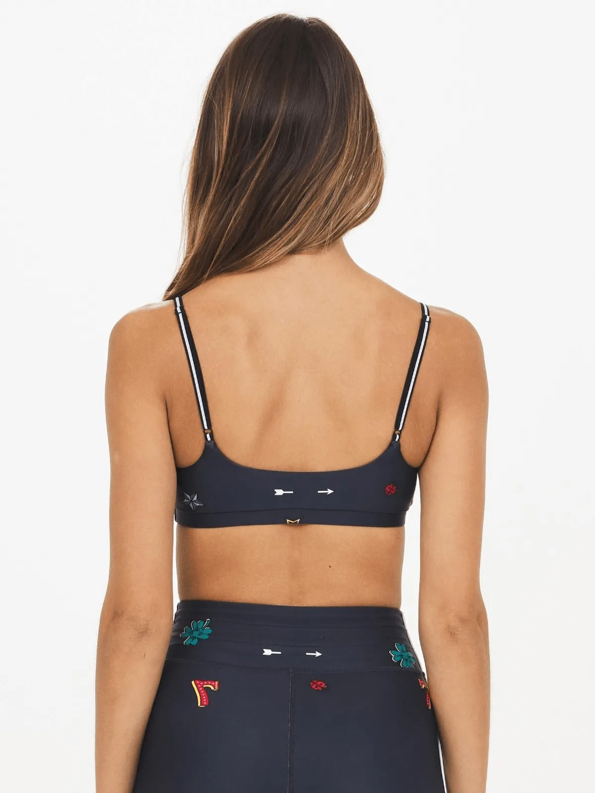 Lucky Symbols Ballet Sports Bra