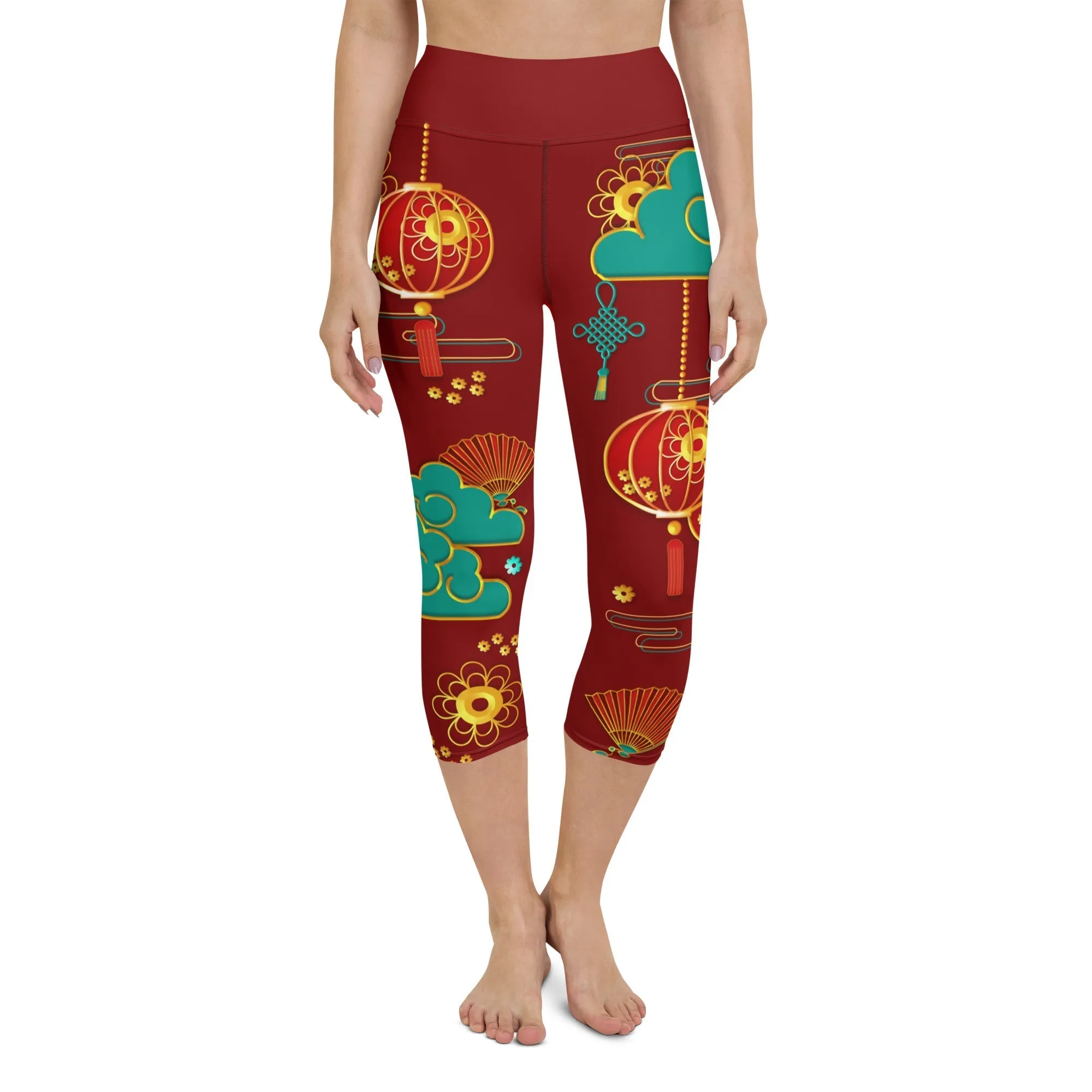 Lunar New Year Yoga Capris